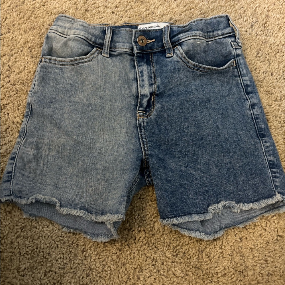 Abercrombie kids high-rise bike short size 11/12